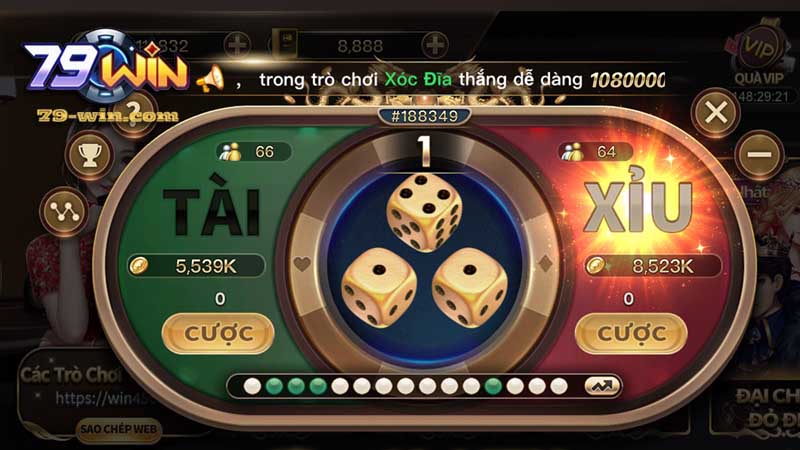 Cách tìm quy luật Tài Xỉu tại 79win